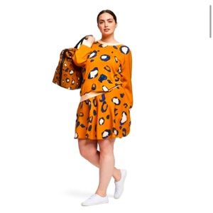 3.1 Phillip Lim Leopard Print A-Line Mini Skirt